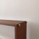 Wall mounted floor wired wood and metal string 1960