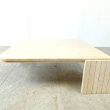 Travertine Coffee Table 1970s, Italy