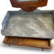 The antique walnut vanity , 19th century