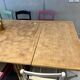 Table ferme poncée rallonges 260 cm