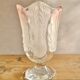Coupe cristal cygne rose walther glas