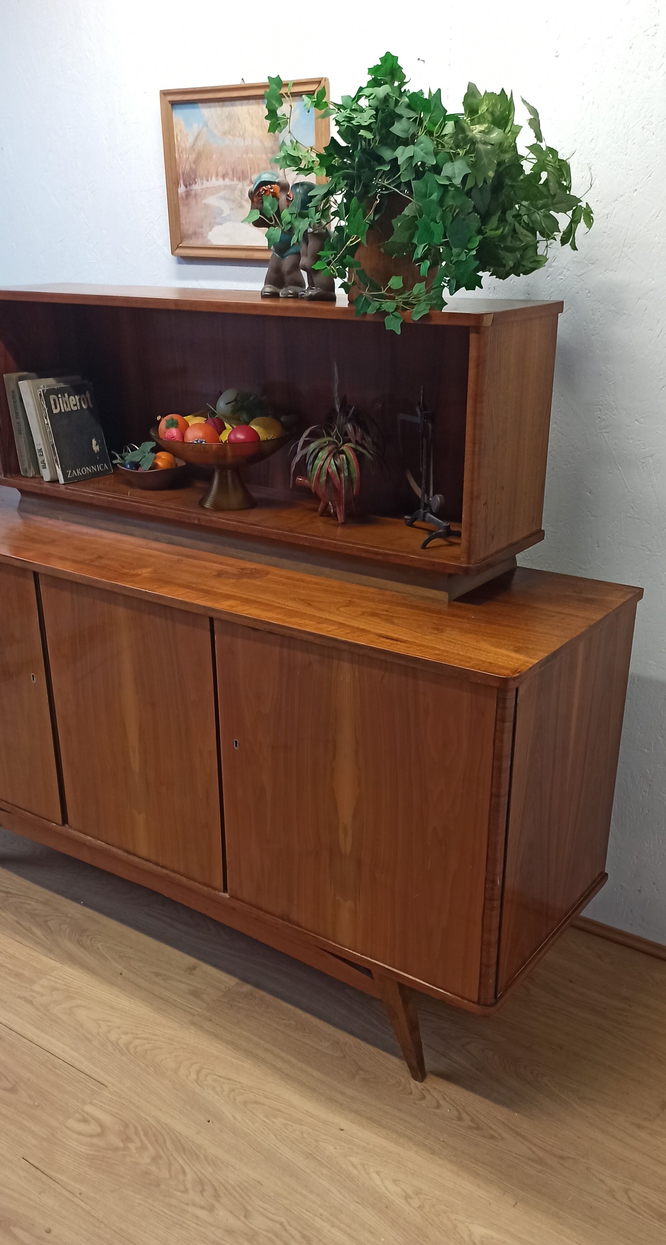 Modernist bookcase of the 1960s