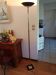 Postmodern design halogen floor lamp with dimmer, Italian, Made in France.