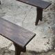 300cm solid wood farm bench for rustic farmhouse table 1950