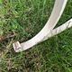 Old garden armchairs