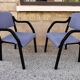 Suite de 4 fauteuils italiens vintage des années 80