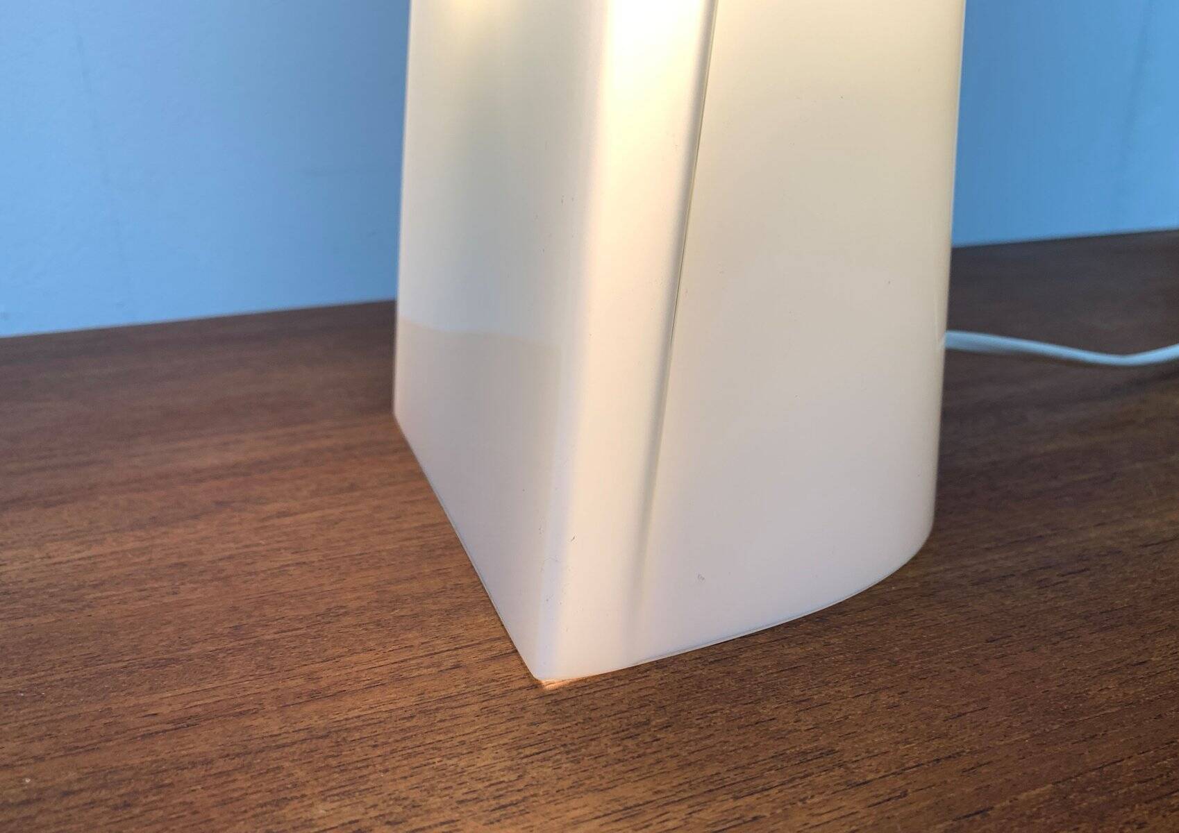 Mid-century German space age postmodern glass table lamp by Peill & Putzler, 1960s