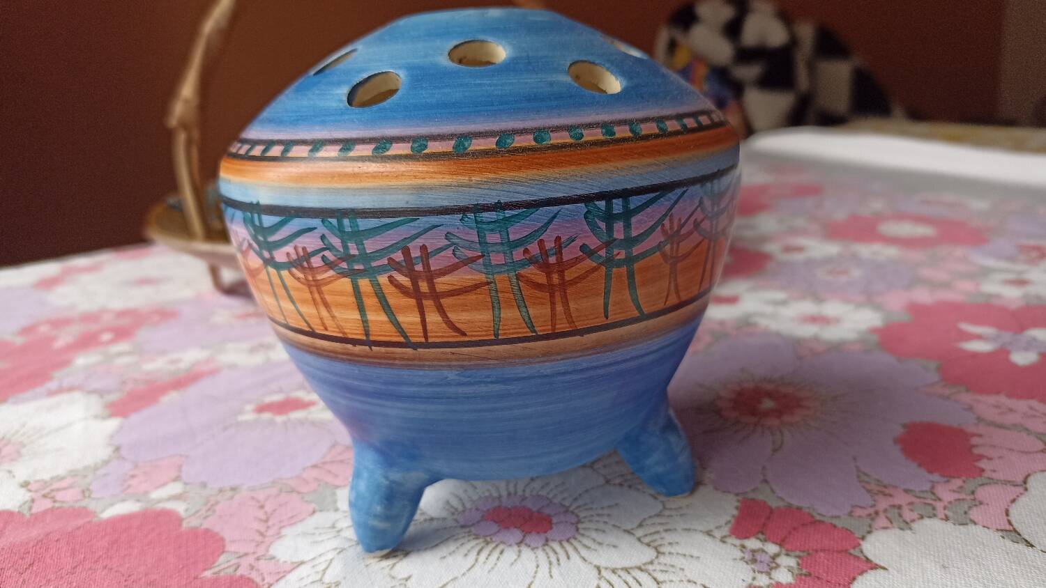 Tripod vase from the 50s - Saint Paul de Vence