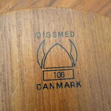 Scandinavian turntable servant of the 60s. Signed Digsmed Denmark.