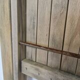 Vintage Aldo Jacober Folding Wooden Chair: Mid-Century Trieste Stool