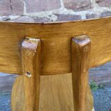 Pair of chairs bistrot banana model 1950s