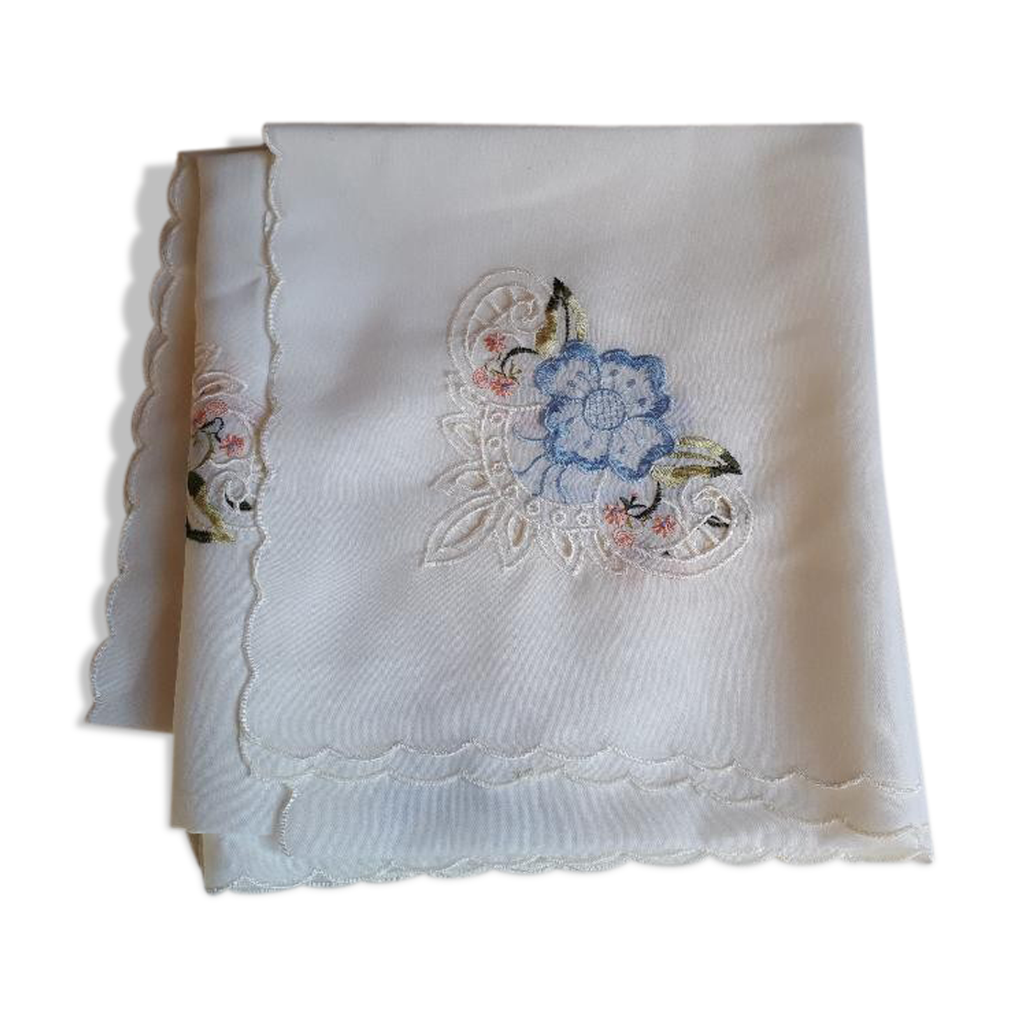 Embroidered tablecloth