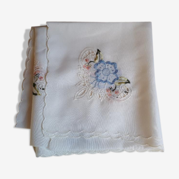 Embroidered tablecloth