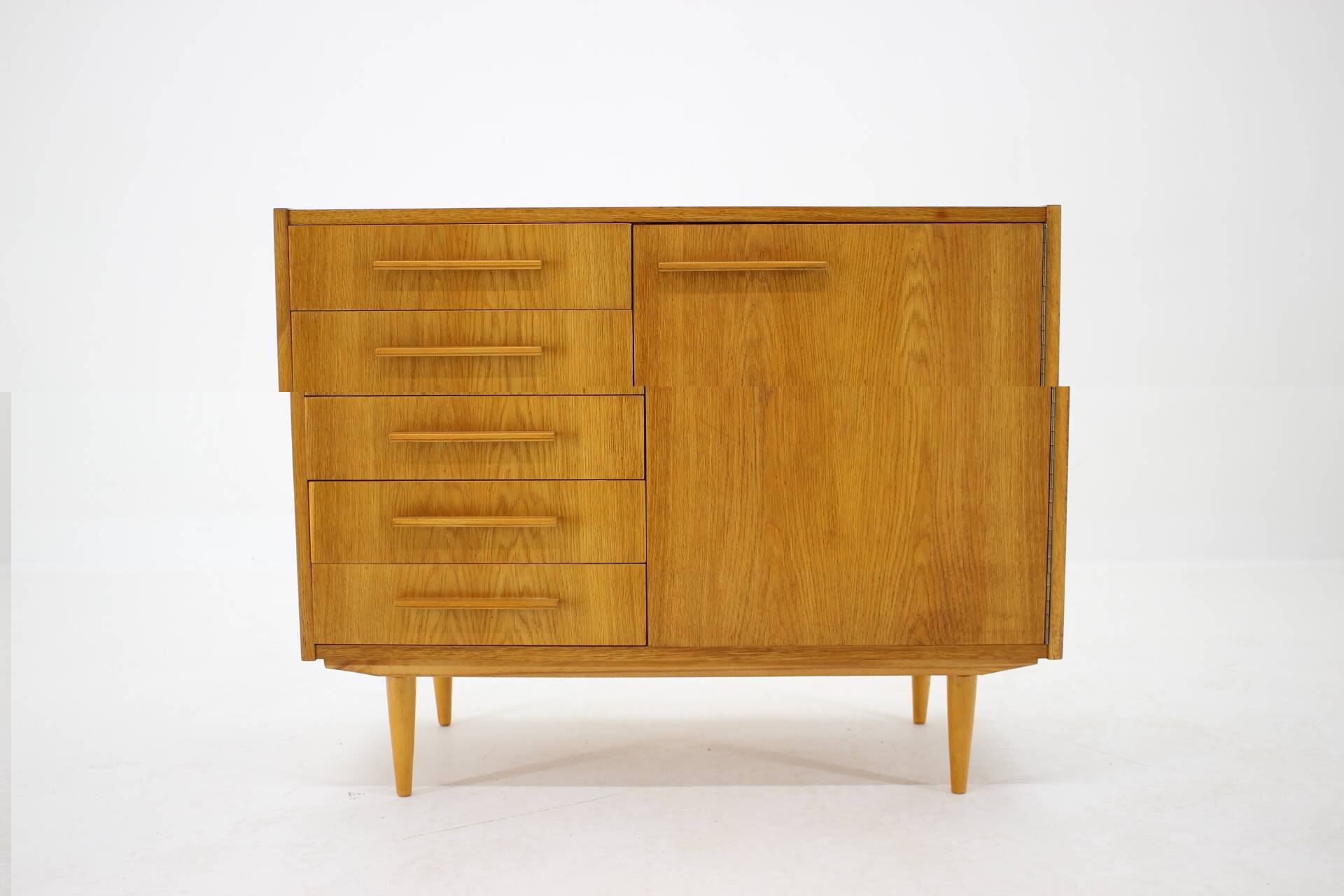 1960s Oak Cabinet, Czechoslovakia