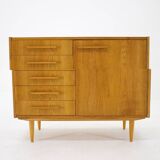 1960s Oak Cabinet, Czechoslovakia