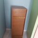 Curtain binder cabinet