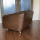 Fauteuil en cuir vintage C610 par Geoffrey Harcourt pour Artifort, années 1960.