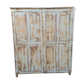 Two-door shabby cabinet