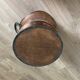Old copper pot cover
