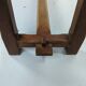 Old bench for oak farmhouse table