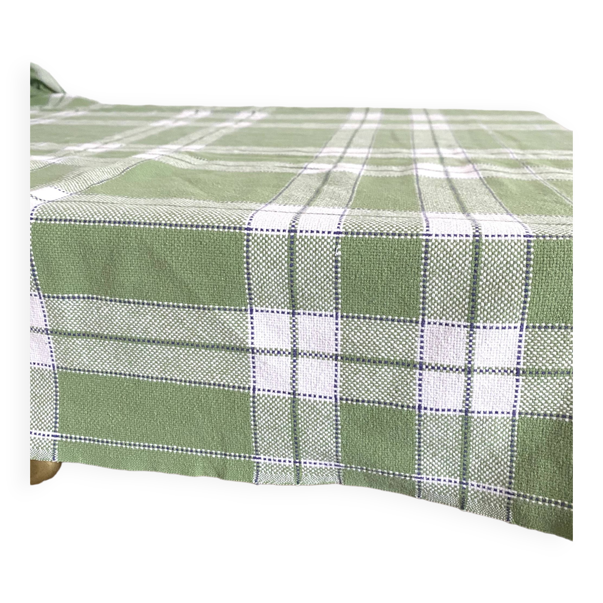 Rectangular checkered tablecloth 140X220