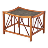Tabouret Toutankhamon en acajou de Josef Frank