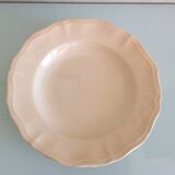 Four soup plates Ivory service/Faienceries de Sarreguemines/vintage 50