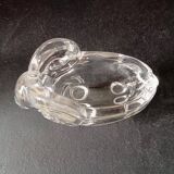 Set of 2 Vannes Crystal Pocket Emptyers, elephant and ram