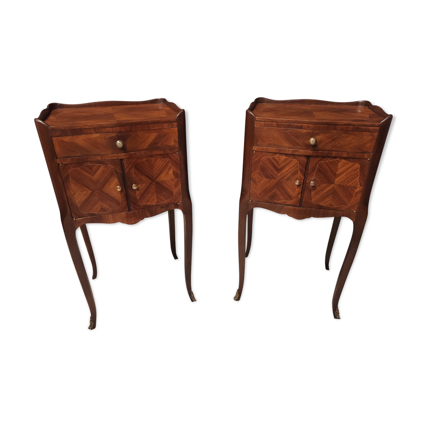 Paire de chevets style Louis XV