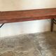 Vintage mid-century farm or estaminet dining table