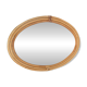 Vintage 1970s bamboo mirror
