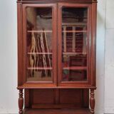 Mahogany display case