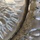 50's stamp glass chandelier