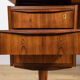 Mid-century freestanding rosewood desk, Denmark, 1960s