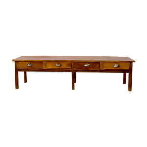 Table basse en teck birman
