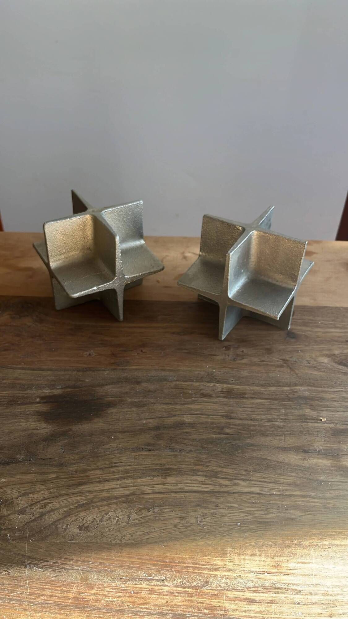 Bookends Carl Auböck III — model 5403, set of two