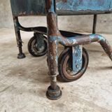 Industrial trolley workbench Citroen chest of drawers