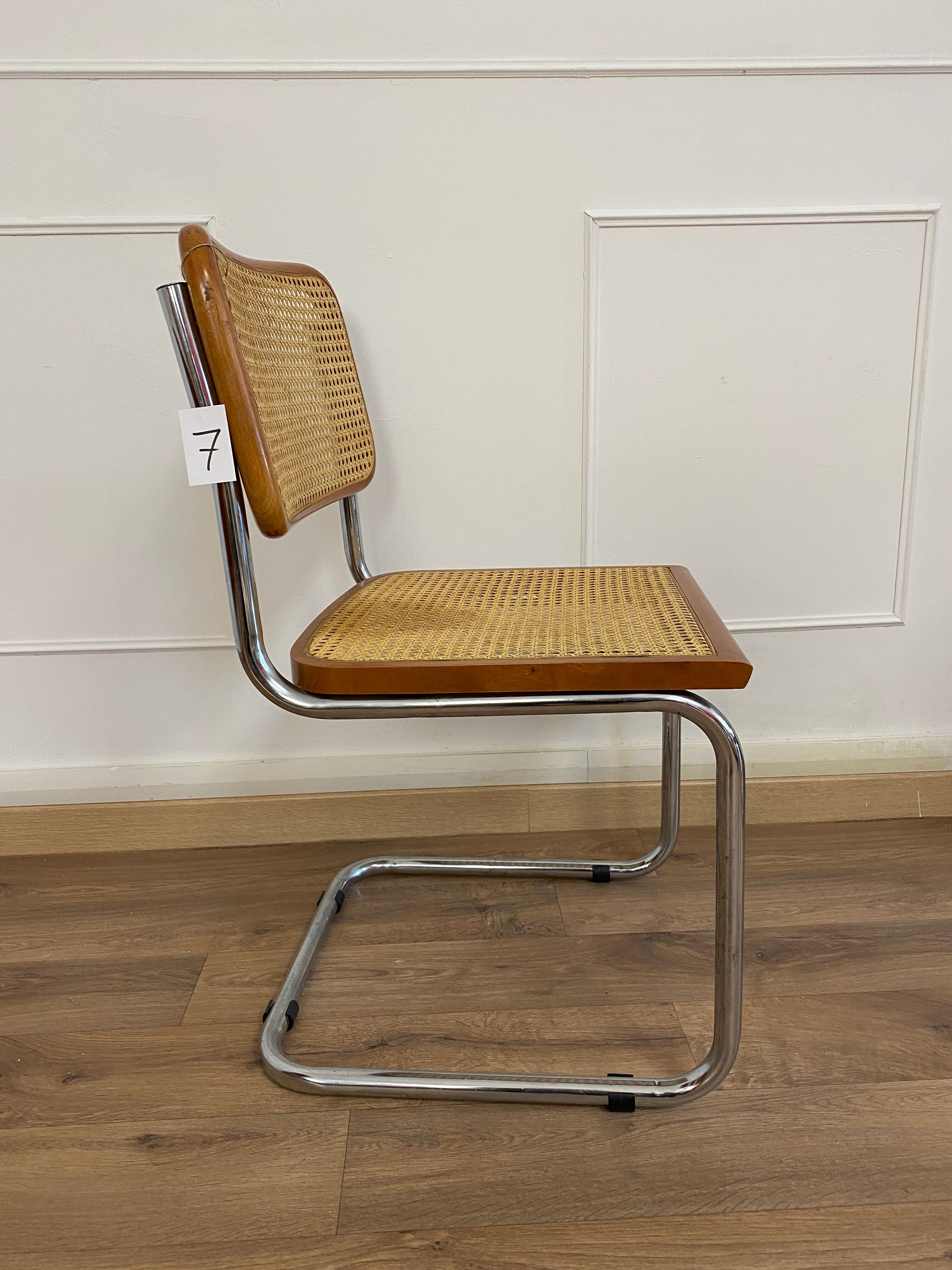 2 Cesca B32 chairs by Marcel Breuer