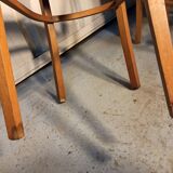 2 wooden bistro chairs Thonet
