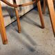2 wooden bistro chairs Thonet