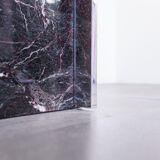 Square marble dining table from the 70s