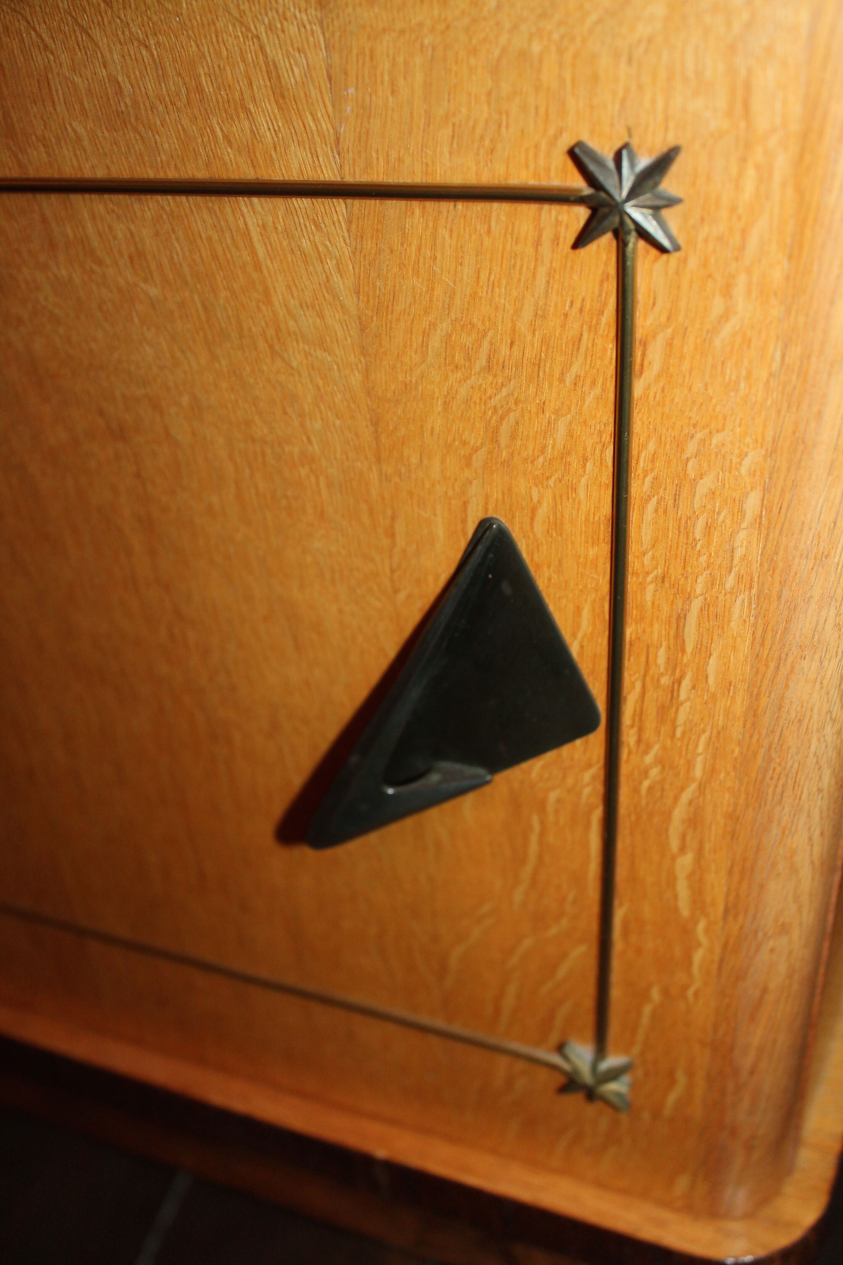Pair nightstands vintage 50s