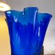 Duo of handkerchief vases in glass paste 70s-80s