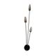 Floor lamp 1960 has 75 style lunel , arlus unsigned 3 branches 1m50 x 60cm