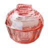 Bonbonnière glass rose
