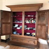 Solid oak cabinet