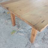 Rustic wooden coffee table