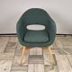 Vintage Shell Lounge Chair by Miroslav Navratil, 1960s, Czechoslovakia