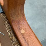 Set of vintage Danish teak chairs