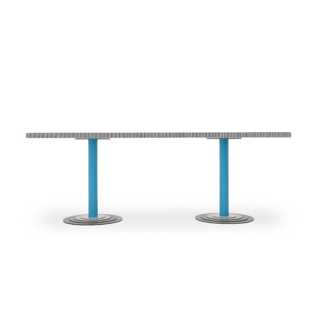 Kroma rectangular table by Antonia Astori for Driade, 1970s